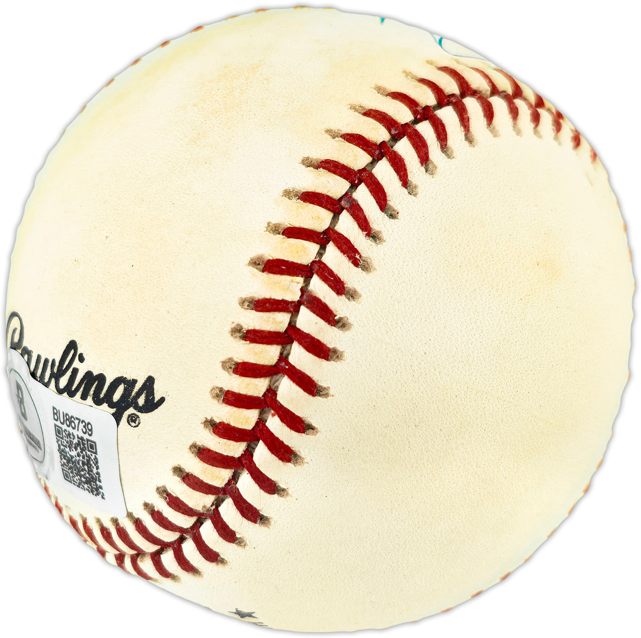 Mike Schmidt Autographed Official NL Baseball Philadelphia Phillies Beckett BAS QR #BU86739