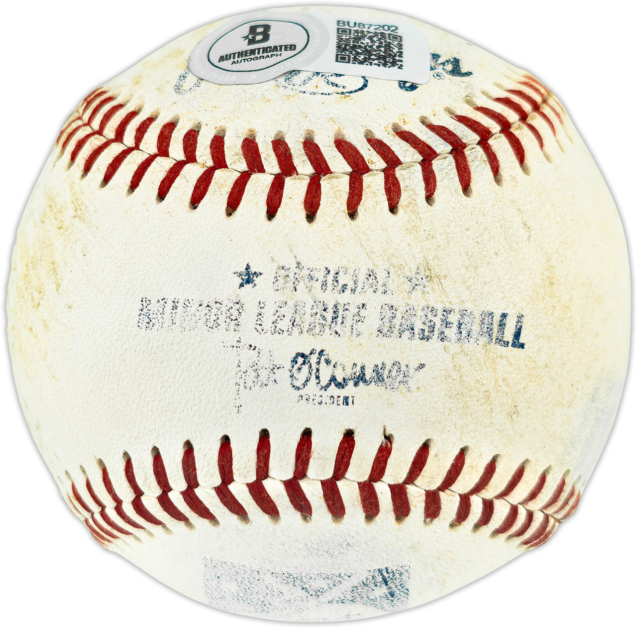 Doug Bair Autographed Official Minor League Baseball Detroit Tigers "1984 Champs!" Beckett BAS QR #BU87202