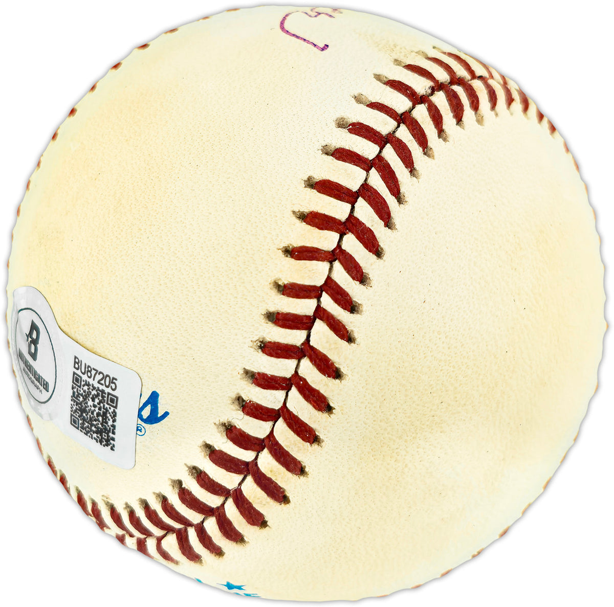 Ned Garver Autographed Official AL Baseball Detroit Tigers Beckett BAS QR #BU87205