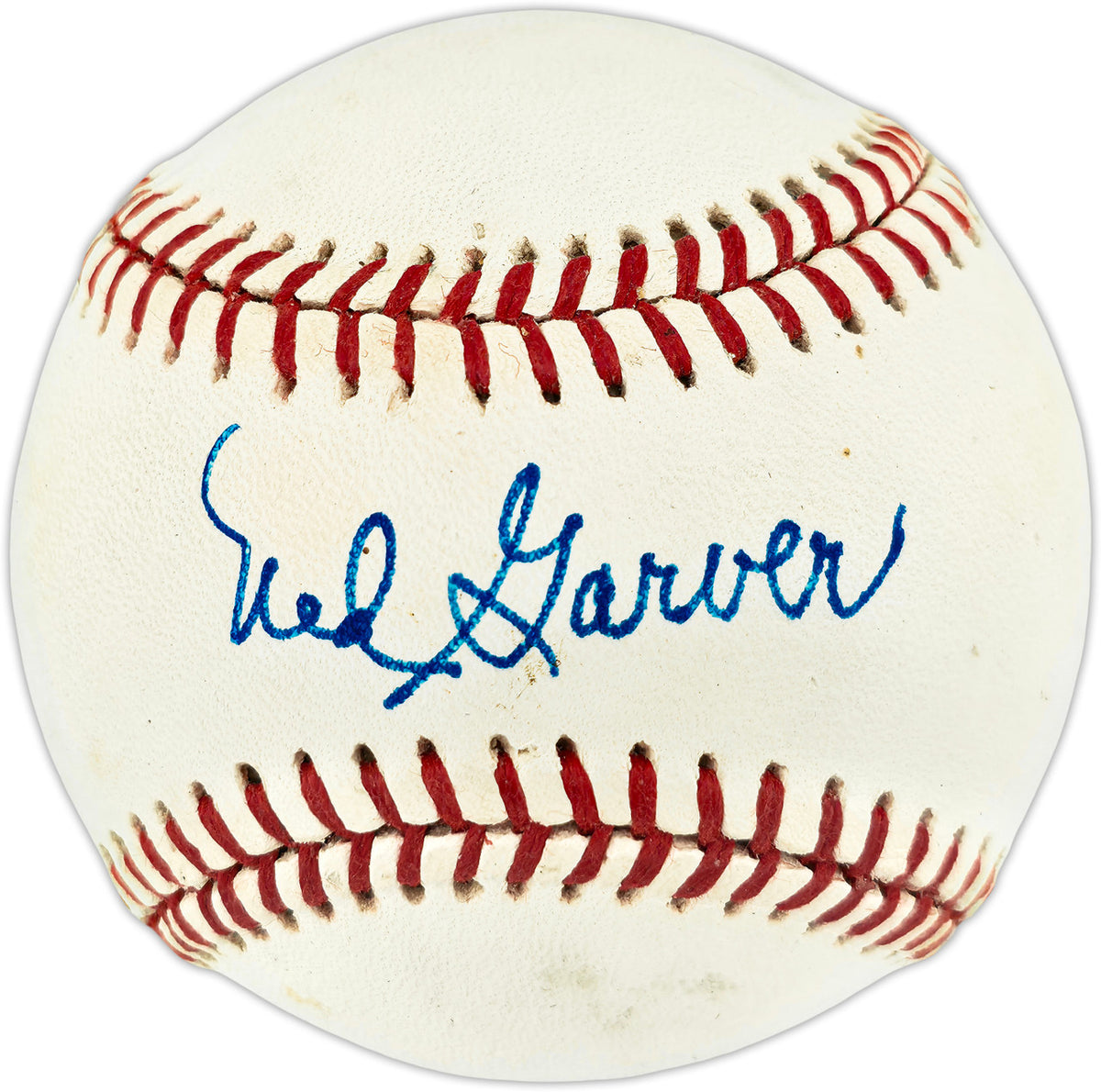 Ned Garver Autographed Official AL Baseball Detroit Tigers Beckett BAS QR #BU87206
