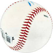 Alan Trammell Autographed Official League Baseball Detroit Tigers Beckett BAS QR #BU87213