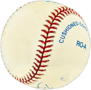 Bubba Trammell Autographed Official AL Baseball Detroit Tigers Beckett BAS QR #BU87214