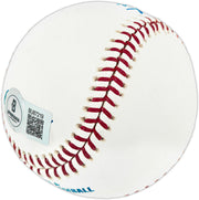 J.W. Porter Autographed Official MLB Baseball St. Louis Cardinals, Detroit Tigers Beckett BAS QR #BU87219