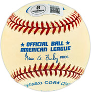 John Wetteland Autographed Official AL Baseball New York Yankees Beckett BAS QR #BU87231