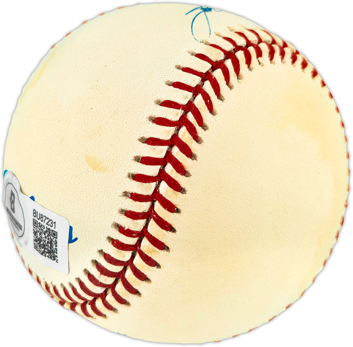 John Wetteland Autographed Official AL Baseball New York Yankees Beckett BAS QR #BU87231