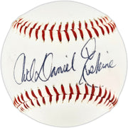 Carl Erskine Autographed Official Little League Baseball Brooklyn Dodgers Full Name Beckett BAS QR #BU86802