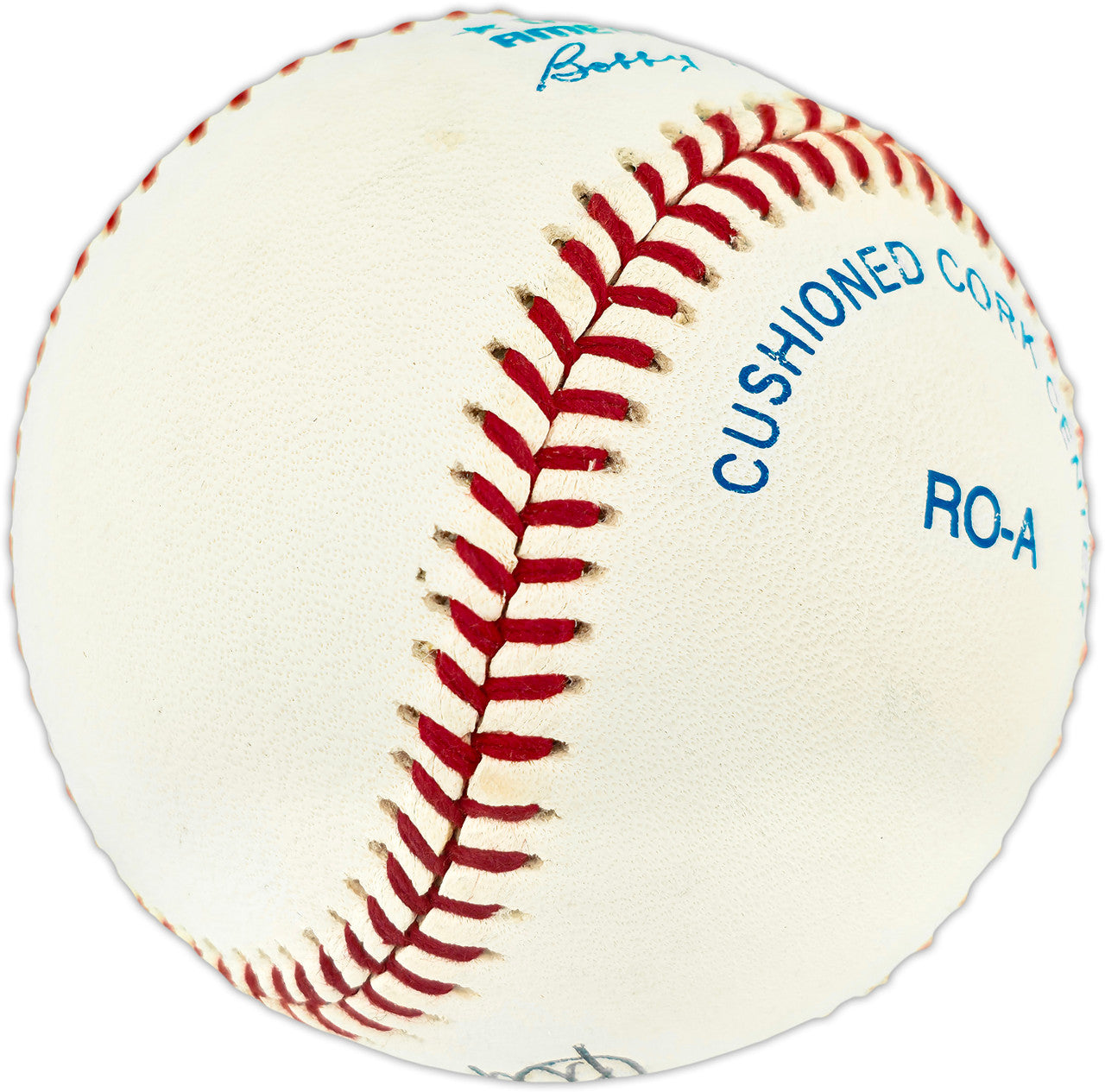 Clyde King Autographed Official AL Baseball Brooklyn Dodgers Full Name Beckett BAS QR #BU86803