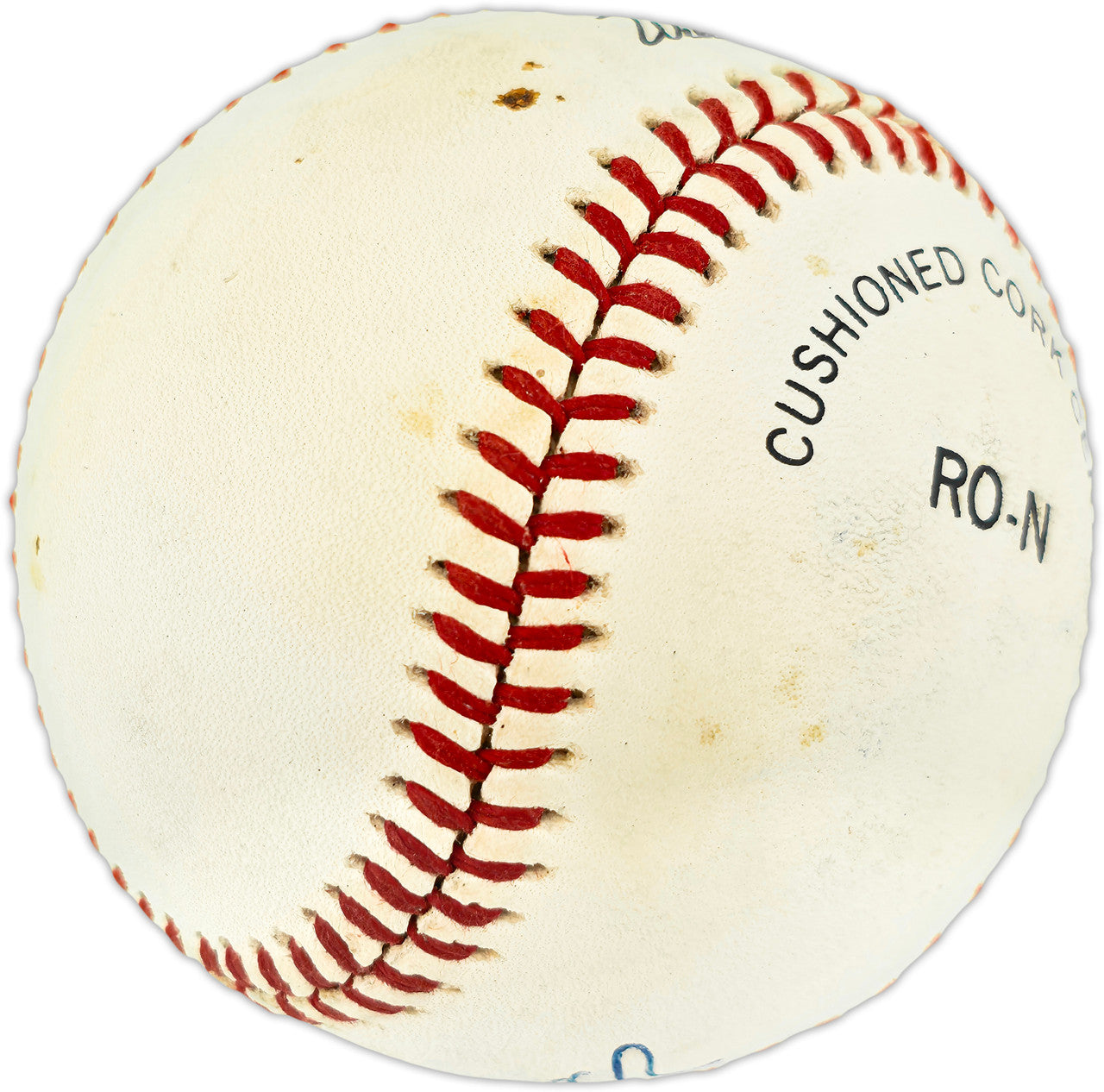 Vic Lombardi Autographed Official NL Baseball Brooklyn Dodgers Full Name (Smudged) Beckett BAS QR #BU86805