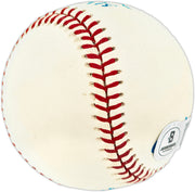 Mel Allen Autographed Official AL Baseball New York Yankees "HOF 1978" Beckett BAS QR #BU87235