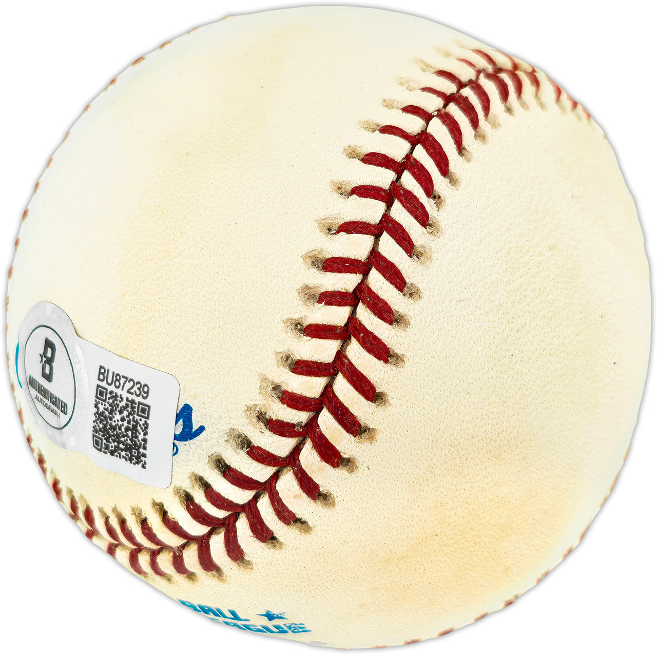 Don Zimmer Autographed Official AL Baseball New York Yankees, Boston Red Sox Beckett BAS QR #BU87239