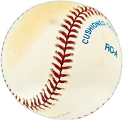 Don Zimmer Autographed Official AL Baseball New York Yankees, Boston Red Sox Beckett BAS QR #BU87239