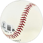 Ken Rowe Autographed Official Rawlings MLB Baseball Los Angeles Dodgers "Dodgers 1963" Beckett BAS QR #BU87241