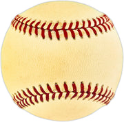 Ron Perranoski Autographed Official NL Baseball Los Angeles Dodgers Beckett BAS QR #BU86817