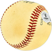 Ron Perranoski Autographed Official NL Baseball Los Angeles Dodgers Beckett BAS QR #BU86817