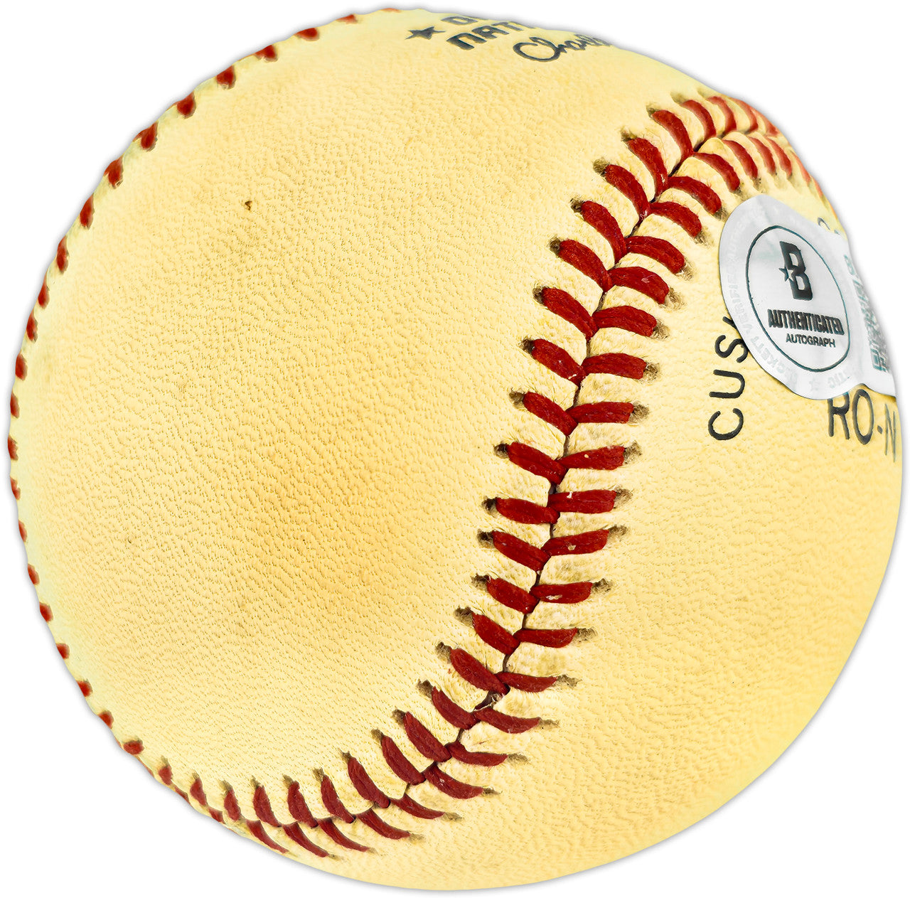 Ron Perranoski Autographed Official NL Baseball Los Angeles Dodgers Beckett BAS QR #BU86817