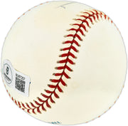 Rich Eisen Autographed Official MLB Baseball ESPN Beckett BAS QR #BU87257