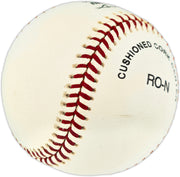 Spider Jorgensen Autographed Official NL Baseball Los Angeles Dodgers, San Francisco Giants Beckett BAS QR #BU87275