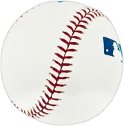 Al Spangler Autographed Official MLB Baseball Atlanta Braves, Chicago Cubs Beckett BAS QR #BU86854