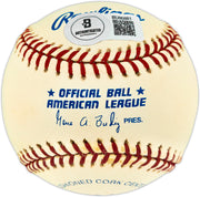 Jim Landis Autographed Official AL Baseball Chicago White Sox, Detroit Tigers Beckett BAS QR #BU86881