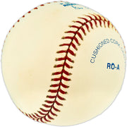 Jim Landis Autographed Official AL Baseball Chicago White Sox, Detroit Tigers Beckett BAS QR #BU86881