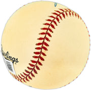 Fergie Jenkins Autographed Official NL Baseball Chicago Cubs "#31 HOF 91" Beckett BAS QR #BU86897