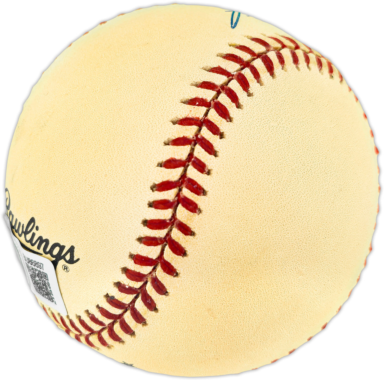 Fergie Jenkins Autographed Official NL Baseball Chicago Cubs "#31 HOF 91" Beckett BAS QR #BU86897