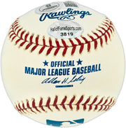 Tommy Davis Autographed Official MLB Baseball Los Angeles Dodgers Beckett BAS QR #BU86904