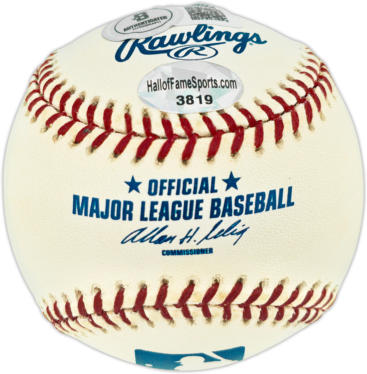 Tommy Davis Autographed Official MLB Baseball Los Angeles Dodgers Beckett BAS QR #BU86904