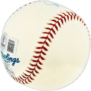 Tommy Davis Autographed Official MLB Baseball Los Angeles Dodgers Beckett BAS QR #BU86904