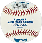 Cleon Jones Autographed Official MLB Baseball New York Mets Beckett BAS QR #BU86906