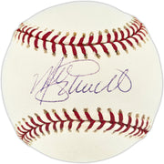 Mike Schmidt Autographed Official MLB Baseball Philadelphia Phillies Beckett BAS QR #BU86917