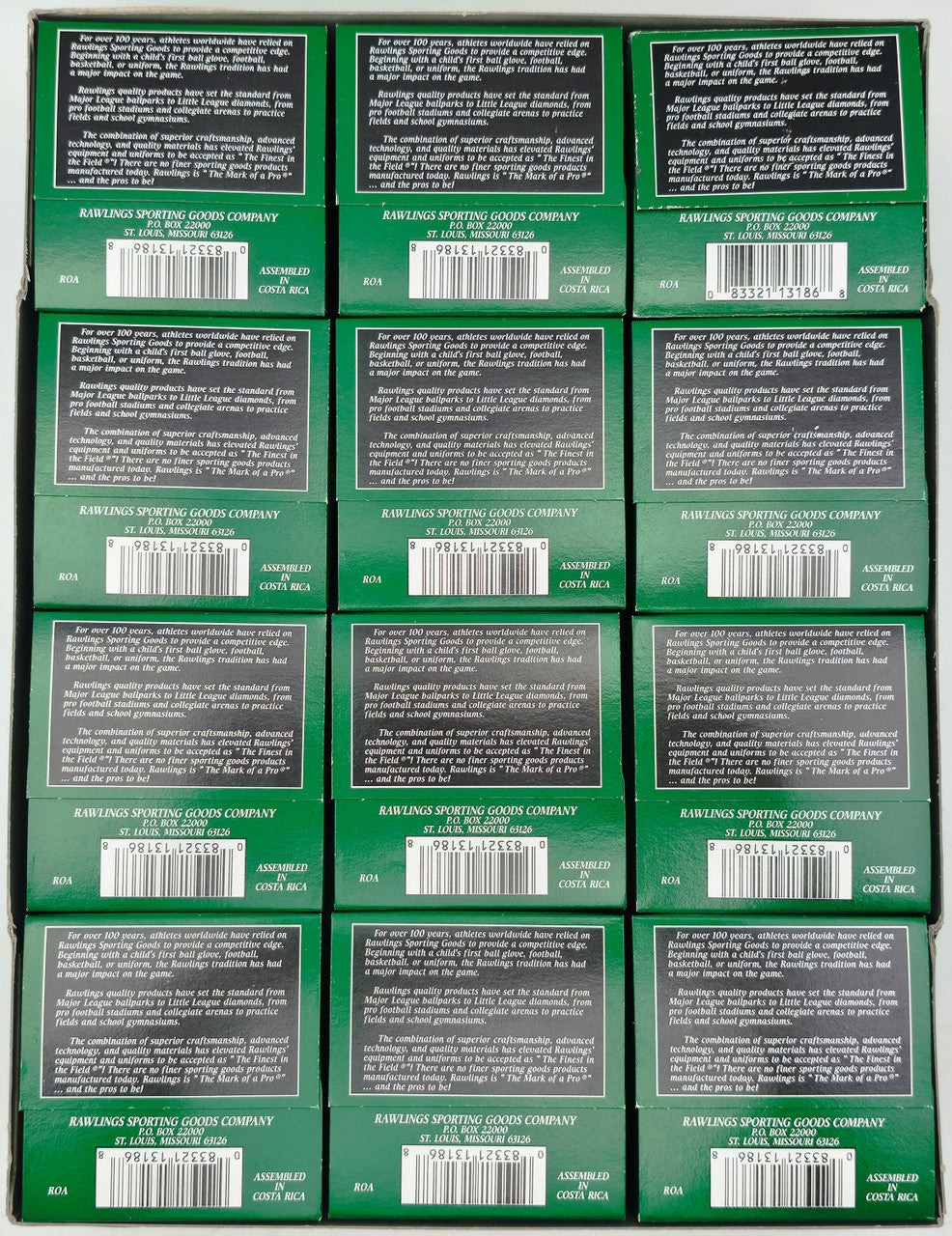 Unsigned 12 Count Lot of Unsigned Cal Ripken Jr. #8 2130-2131 Logo Baseballs (Sealed in Box) SKU #256385