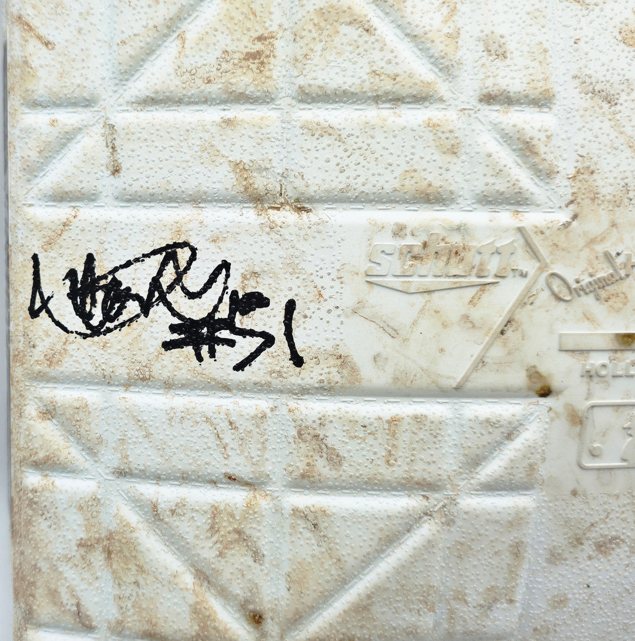 Ichiro Suzuki Autographed Game Used MLB 1st Base Seattle Mariners "GU 6-30-12, 2-5, #51" Beckett Witness & MLB Holo #EK179726