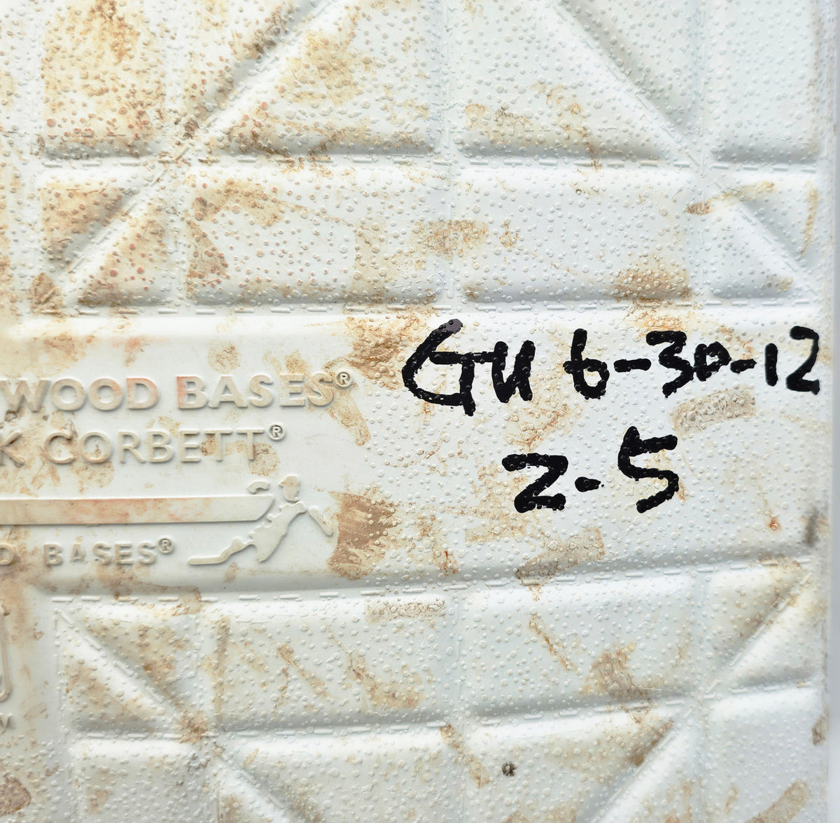 Ichiro Suzuki Autographed Game Used MLB 1st Base Seattle Mariners "GU 6-30-12, 2-5, #51" Beckett Witness & MLB Holo #EK179726