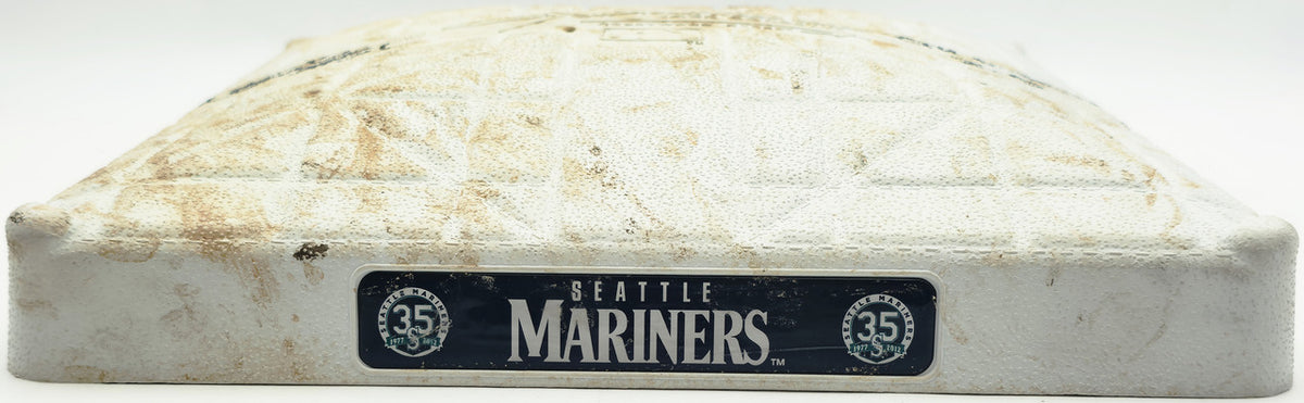 Ichiro Suzuki Autographed Game Used MLB 1st Base Seattle Mariners "GU 6-30-12, 2-5, #51" Beckett Witness & MLB Holo #EK179726