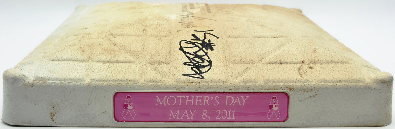 Ichiro Suzuki Autographed Game Used MLB Mother's Day 2nd Base Seattle Mariners "GU 5-8-11, 1-4, #51" Beckett Witness & MLB Holo #FJ624145