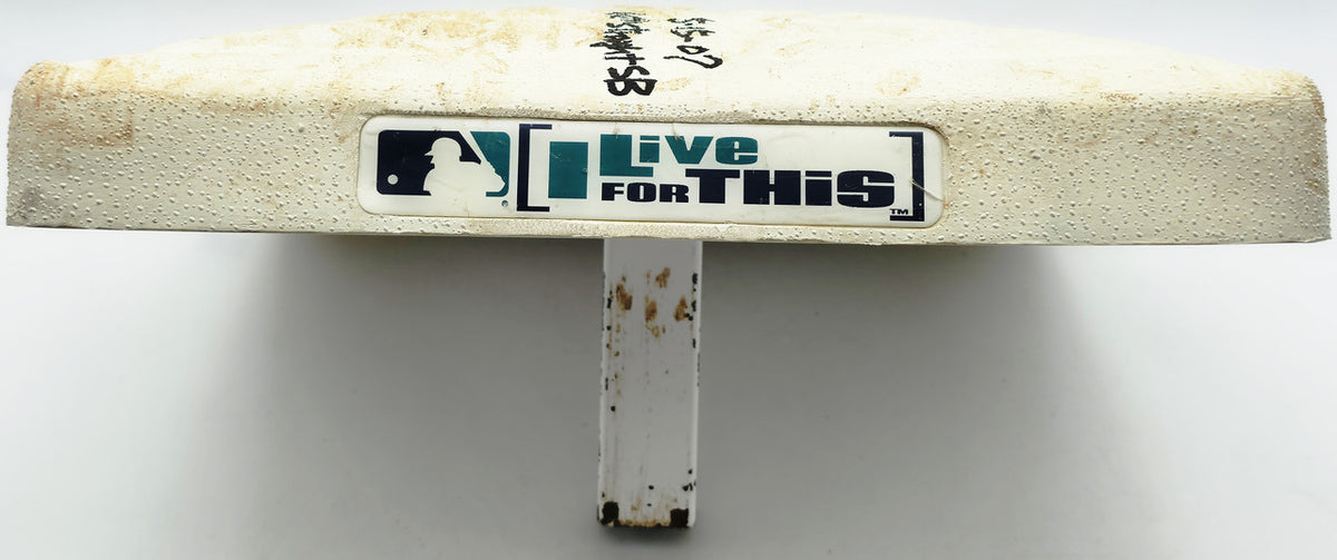 Ichiro Suzuki Autographed Game Used MLB 2nd Base Seattle Mariners "5-15-07, 44th Straight SB, #51" Beckett Witness & MLB Holo #BB509385
