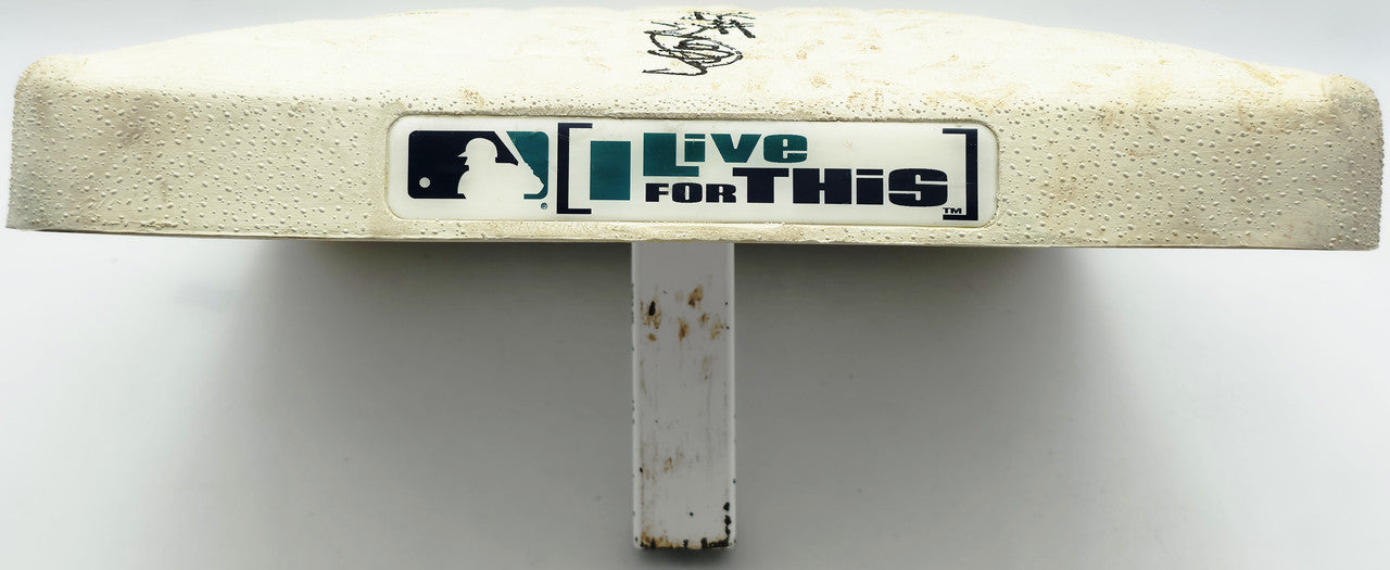 Ichiro Suzuki Autographed Game Used MLB 2nd Base Seattle Mariners "5-15-07, 44th Straight SB, #51" Beckett Witness & MLB Holo #BB509385
