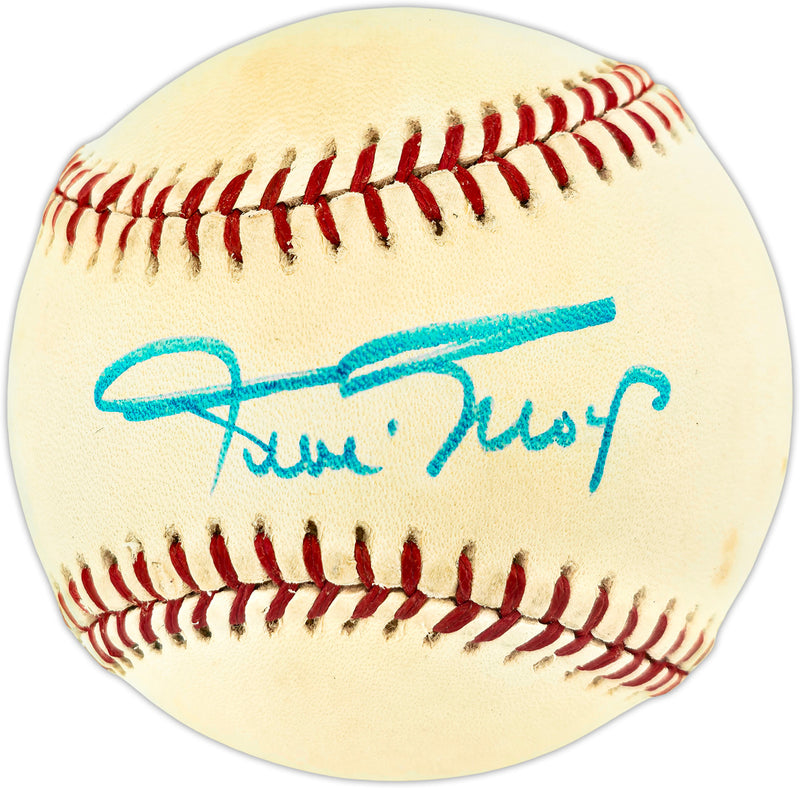 Willie Mays Autographed Official NL Baseball San Francisco Giants Beckett BAS #AE49047