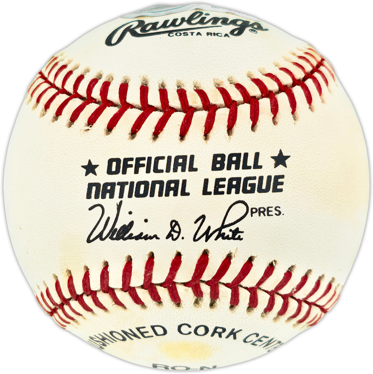Willie Mays Autographed Official NL Baseball San Francisco Giants Beckett BAS #AE49048