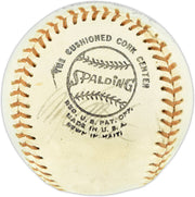 1974 Los Angeles Dodgers Autographed Official Feeney NL Baseball With 6 Signatures Including Walt Alston & Steve Garvey Beckett BAS #AE49077