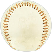 1974 Los Angeles Dodgers Autographed Official Feeney NL Baseball With 6 Signatures Including Walt Alston & Steve Garvey Beckett BAS #AE49077