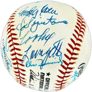 Brooklyn Dodger Greats Autographed Official NL Baseball With 28 Signatures Including Billy Herman Beckett BAS #AE49194