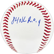 Dwight "Doc" Gooden Autographed Official Statball MLB Baseball New York Mets Beckett BAS Witness #2W442648