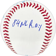 Dwight "Doc" Gooden Autographed Official Statball MLB Baseball New York Mets Beckett BAS Witness #2W442678