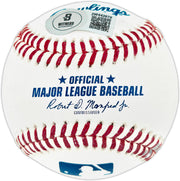 Dwight "Doc" Gooden Autographed Official Statball MLB Baseball New York Mets Beckett BAS Witness #2W442678
