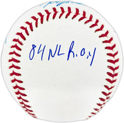 Dwight "Doc" Gooden Autographed Official Statball MLB Baseball New York Mets Beckett BAS Witness #2W442672