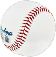 Dave Concepcion Autographed Official MLB Baseball Cincinnati Reds "Big Red Machine" (Smudged) Beckett BAS QR #BR50537