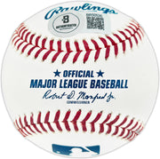 Orlando Cepeda Autographed Official Baseball San Francisco Giants Beckett BAS QR #BR50535