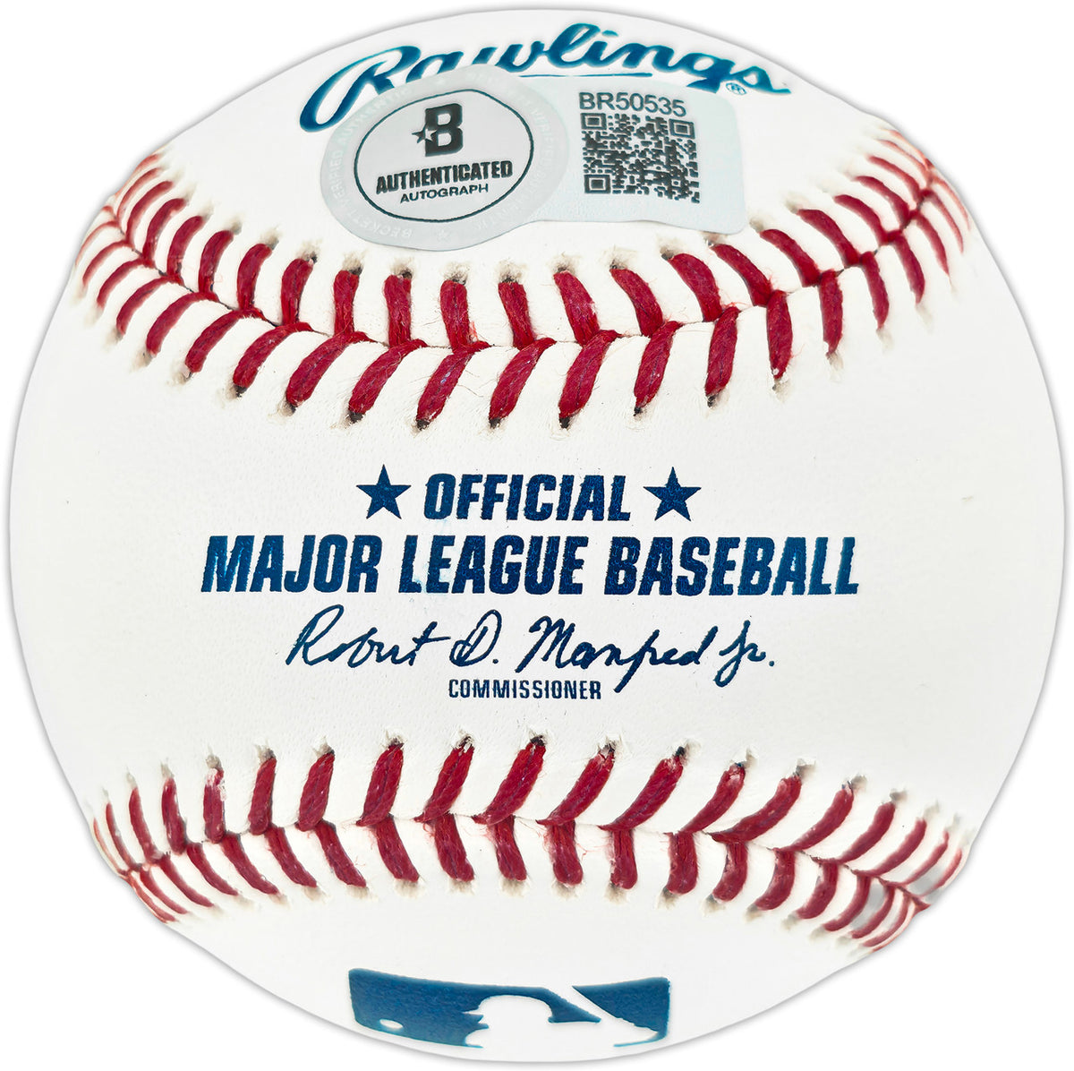 Orlando Cepeda Autographed Official Baseball San Francisco Giants Beckett BAS QR #BR50535